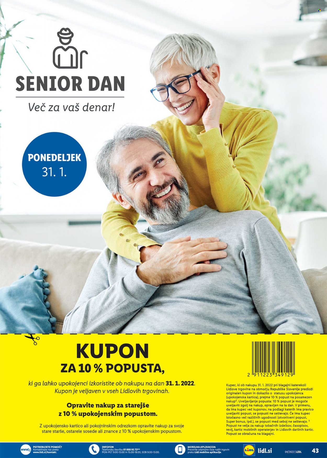 Lidl katalog - 27.1.2022 - 6.2.2022. Stran 43