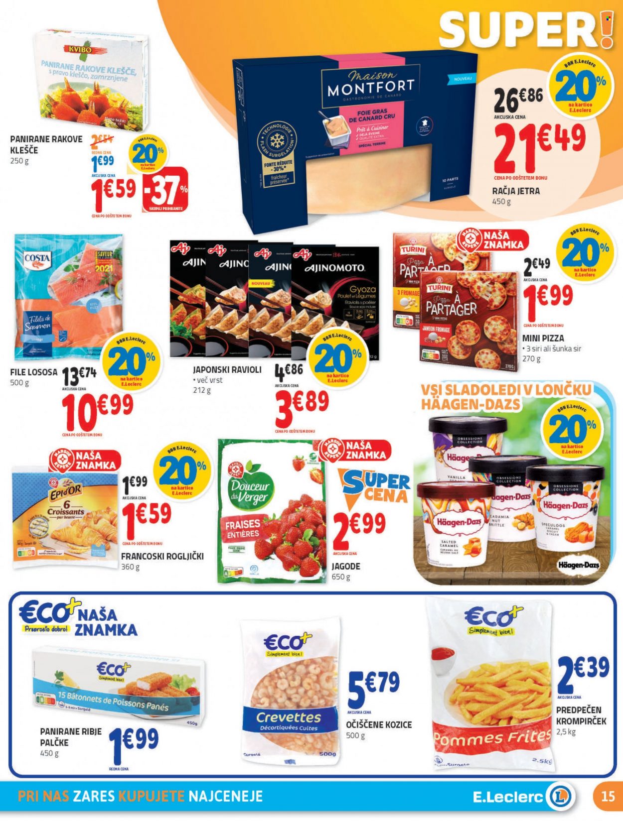 E.Leclerc katalog - 26.1.2022 - 5.2.2022. Stran 15