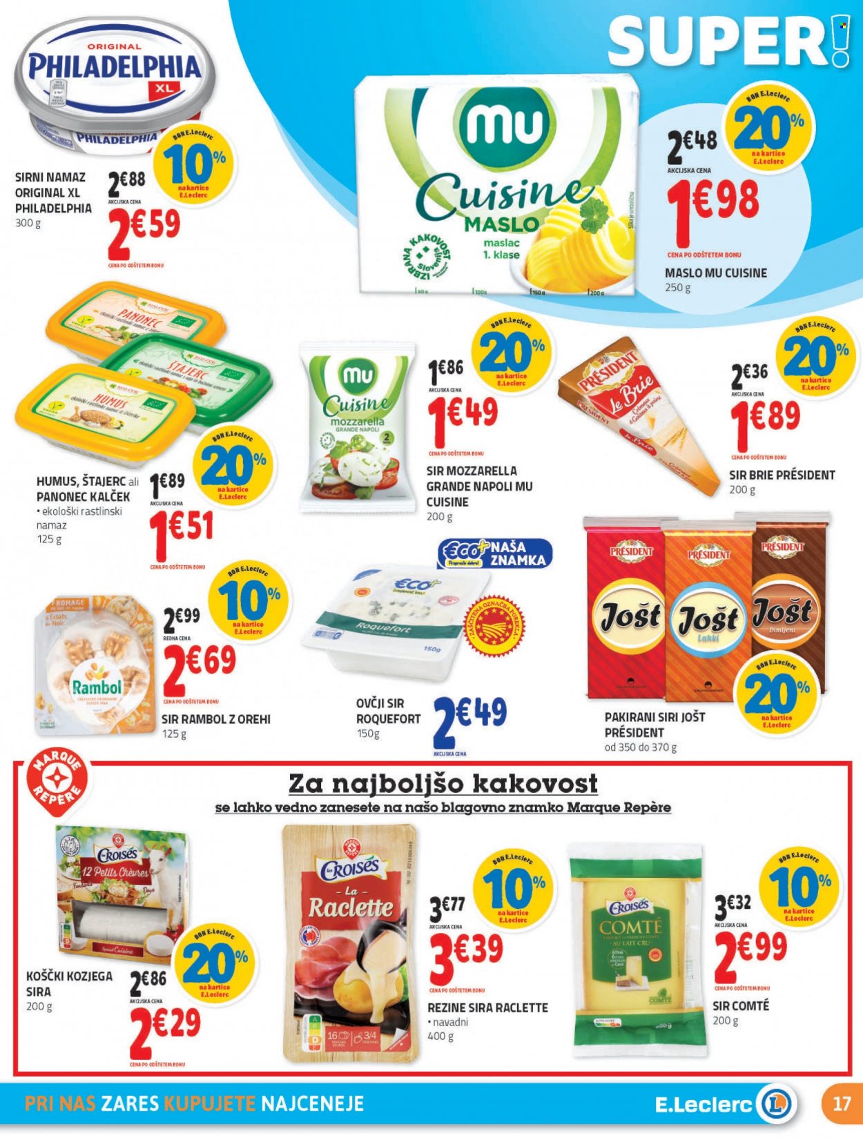 E.Leclerc katalog - 26.1.2022 - 5.2.2022. Stran 17