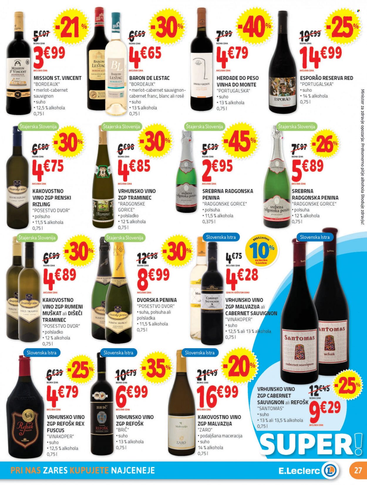 E.Leclerc katalog - 26.1.2022 - 5.2.2022. Stran 27