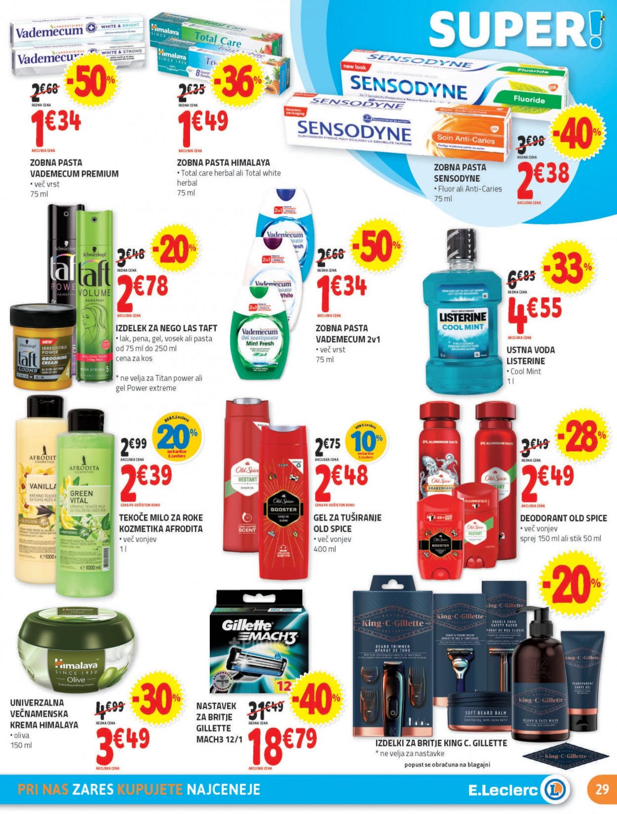 E.Leclerc katalog - 26.1.2022 - 5.2.2022. Stran 29