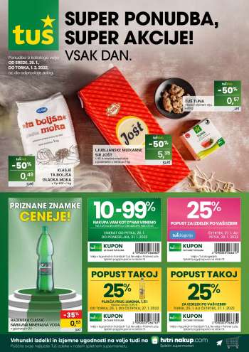 Tuš katalog - 26.01.2022 - 01.02.2022.