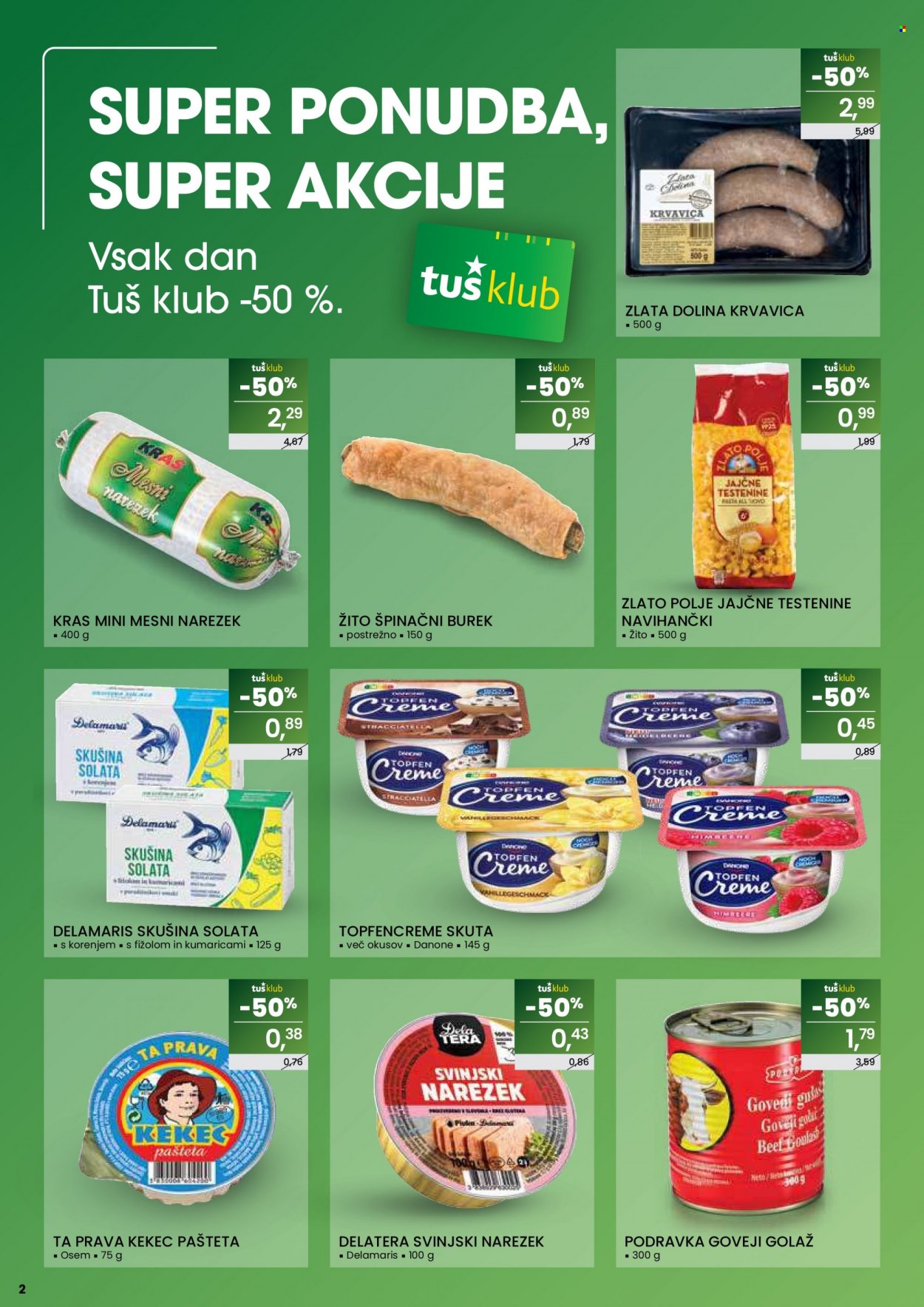 Tuš katalog - 26.1.2022 - 1.2.2022. Stran 2