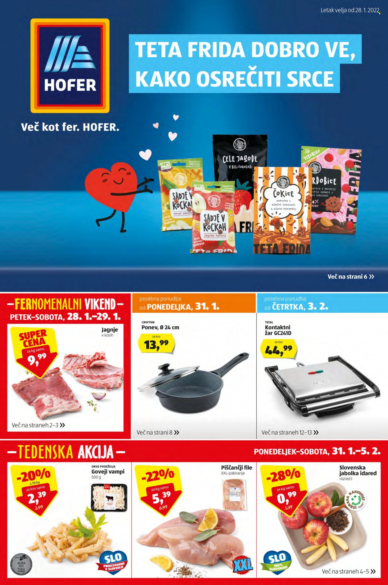 Hofer katalog - 28.1.2022 - 5.2.2022. Stran 1