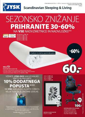 JYSK katalog - 27.01.2022 - 09.02.2022.