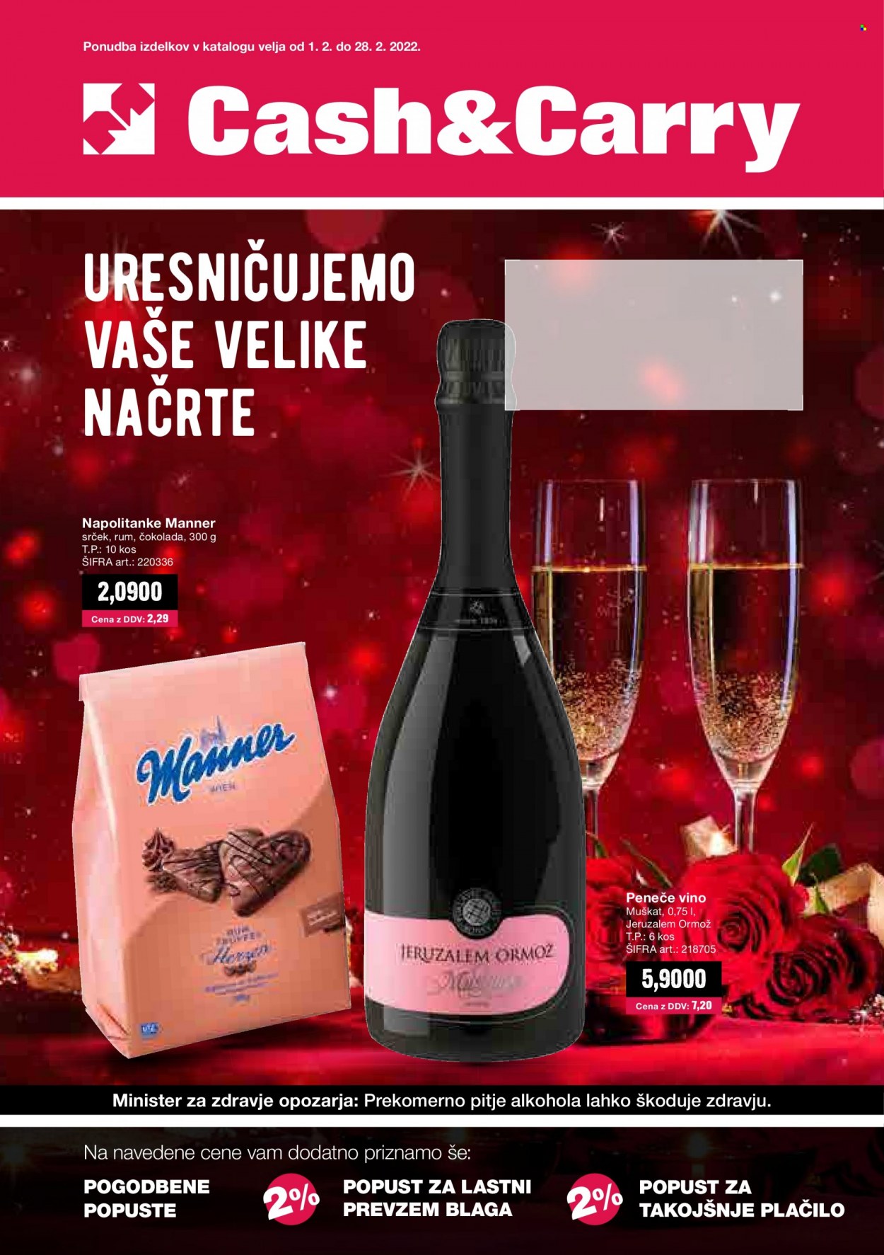 Mercator Cash & Carry katalog - 1.2.2022 - 28.2.2022. Stran 1