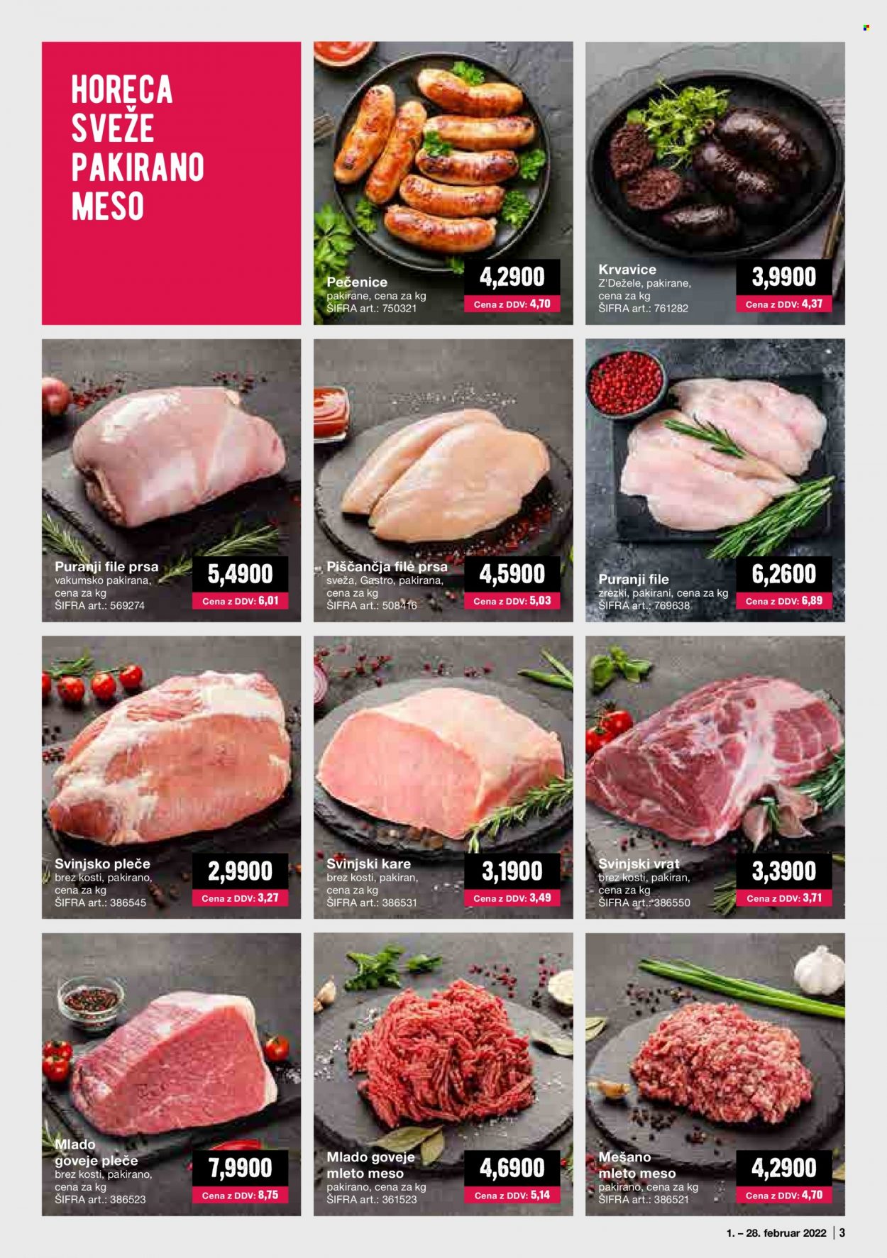 Mercator Cash & Carry katalog - 1.2.2022 - 28.2.2022. Stran 3