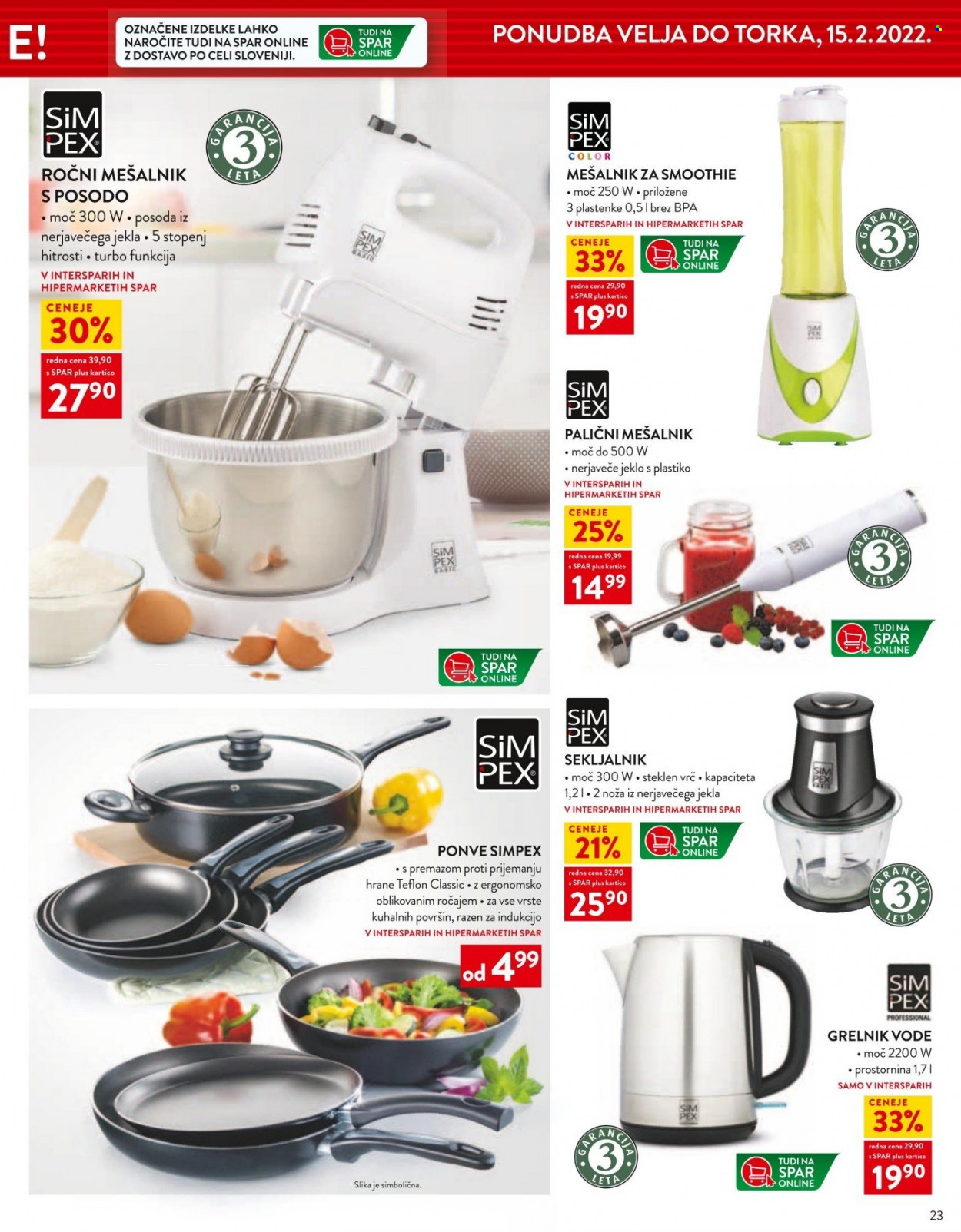 SPAR katalog - 2.2.2022 - 15.2.2022. Stran 23