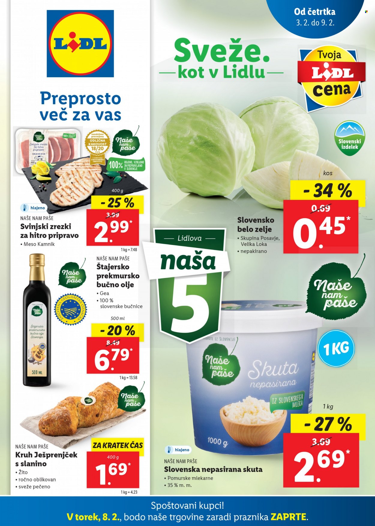 Lidl katalog - 3.2.2022 - 13.2.2022. Stran 1