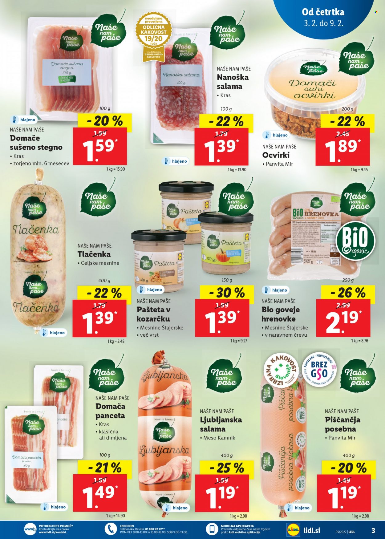 Lidl katalog - 3.2.2022 - 13.2.2022. Stran 3