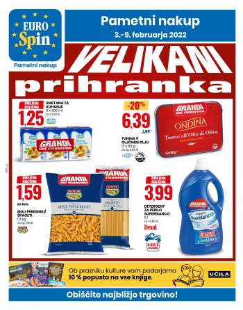 EuroSpin katalog - 03.02.2022 - 09.02.2022.