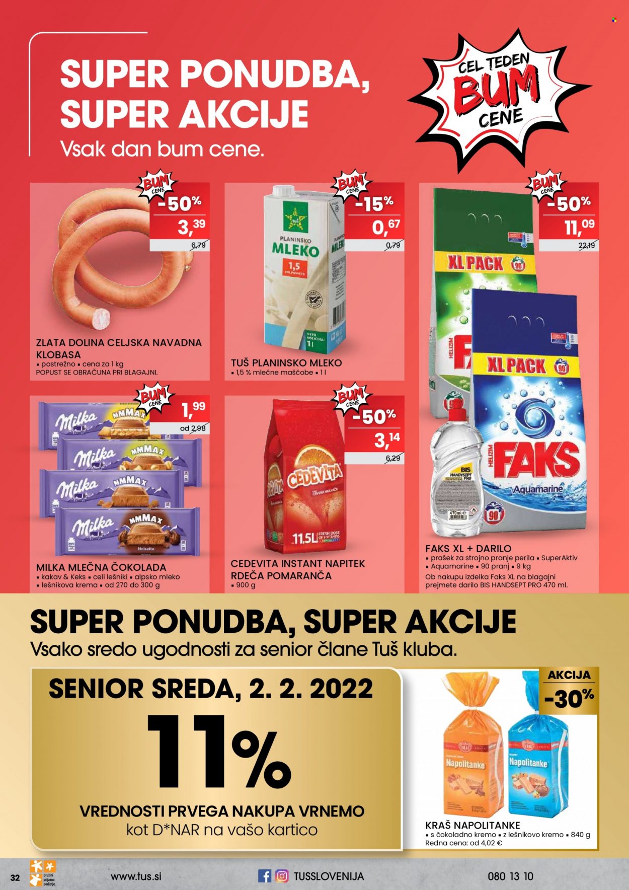 Tuš katalog - 2.2.2022 - 7.2.2022. Stran 32