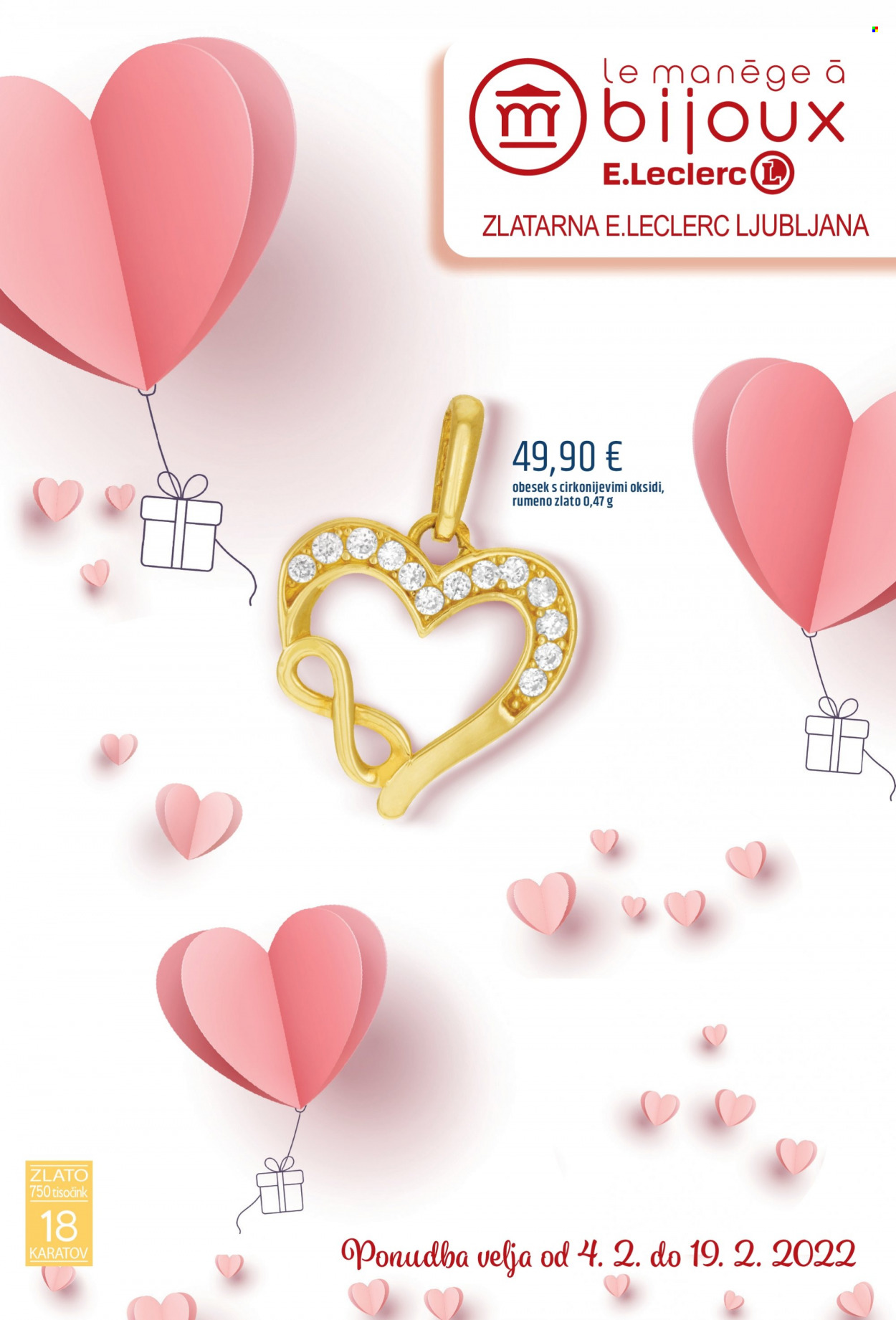 E.Leclerc katalog - 4.2.2022 - 19.2.2022. Stran 1