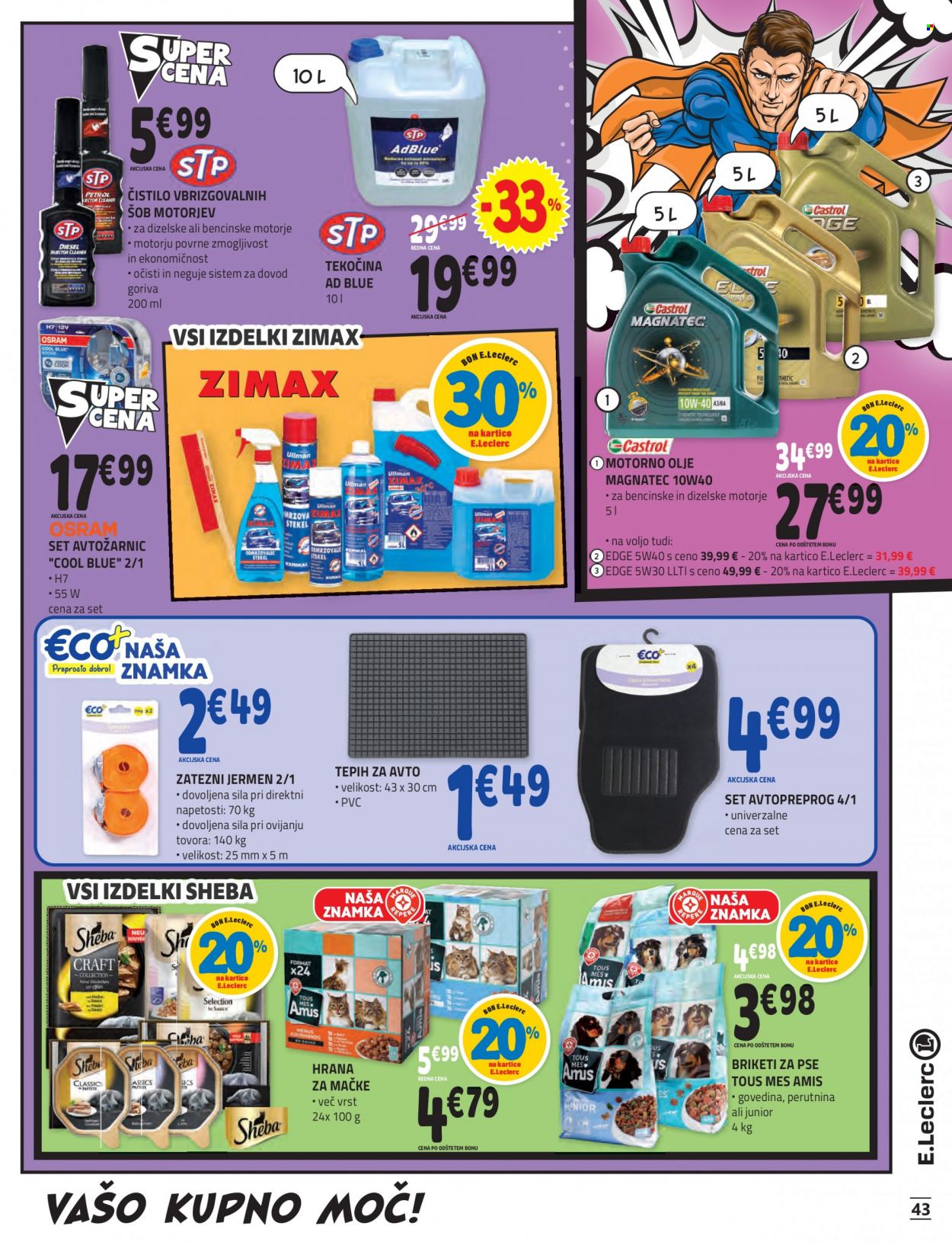 E.Leclerc katalog - 2.2.2022 - 12.2.2022. Stran 43
