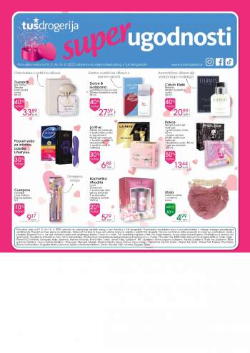 Tuš katalog