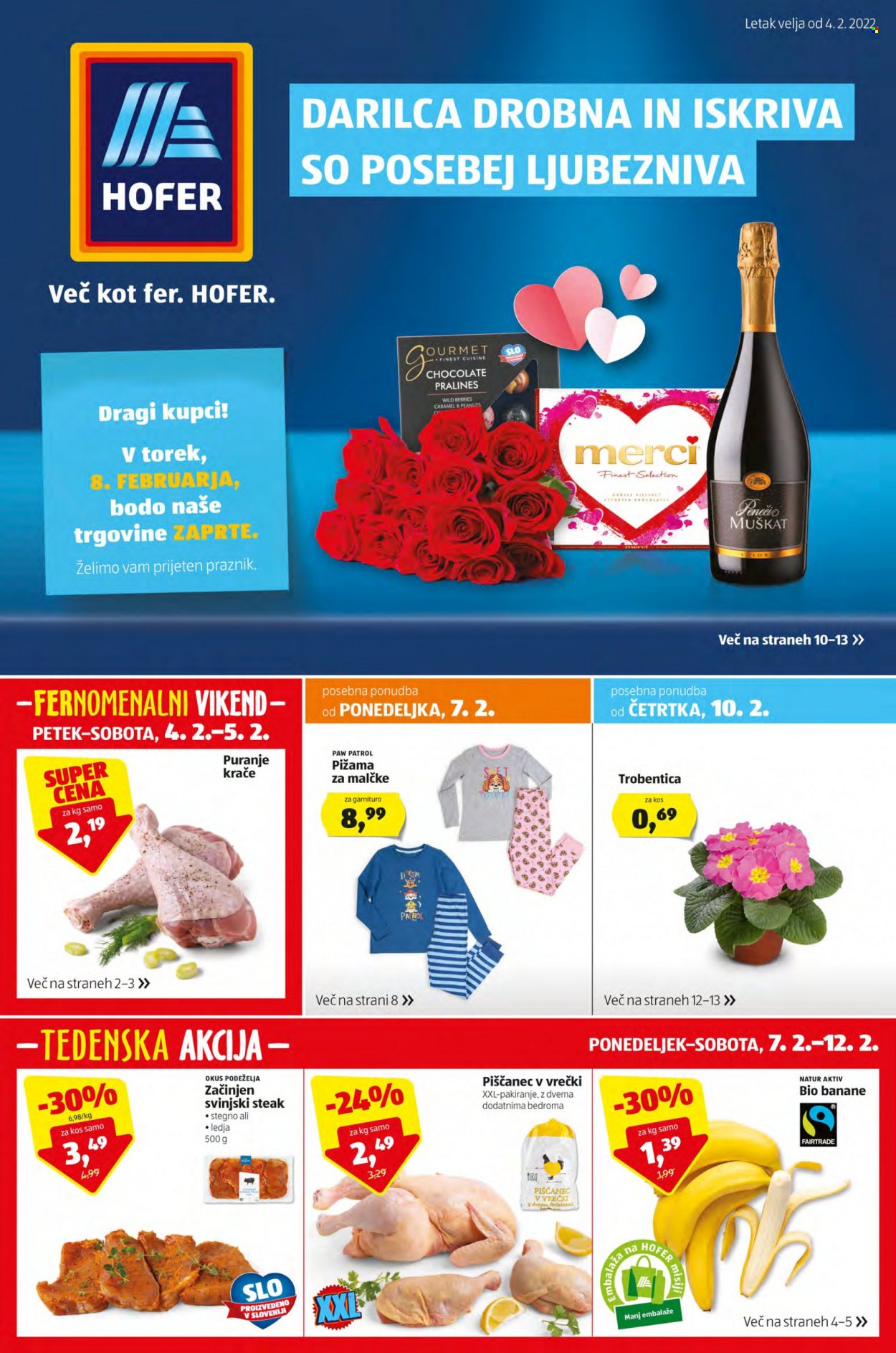 Hofer katalog - 4.2.2022 - 12.2.2022. Stran 1