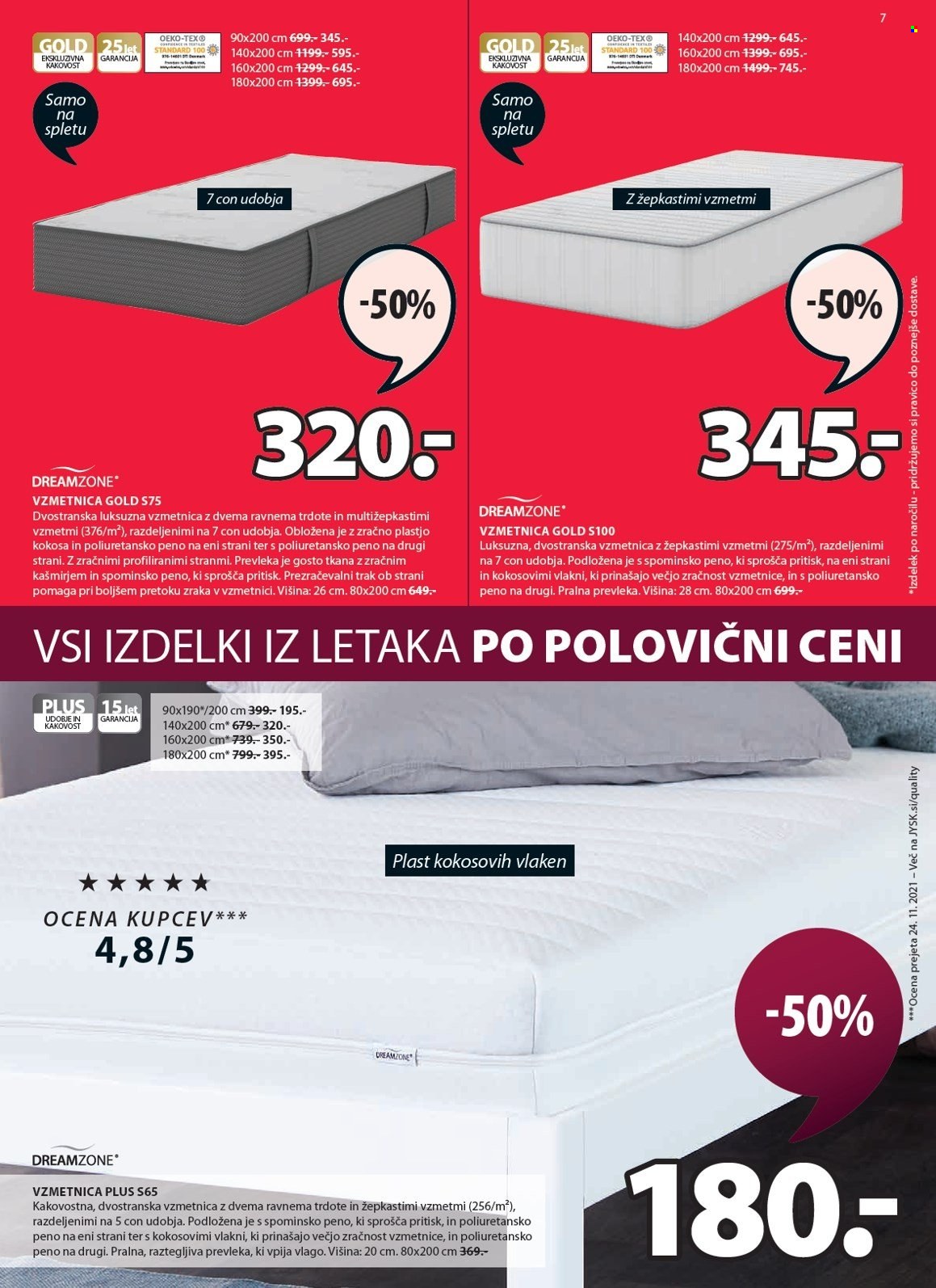 JYSK katalog - 3.2.2022 - 16.2.2022. Stran 7