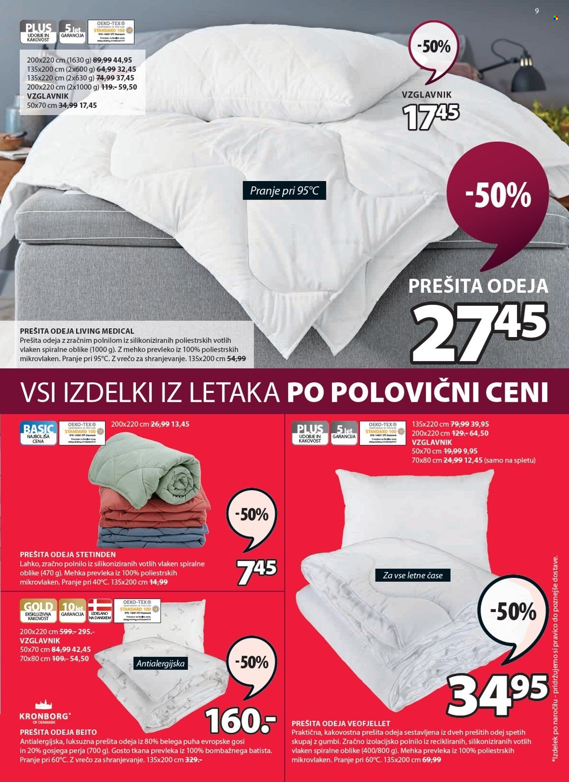 JYSK katalog - 3.2.2022 - 16.2.2022. Stran 9
