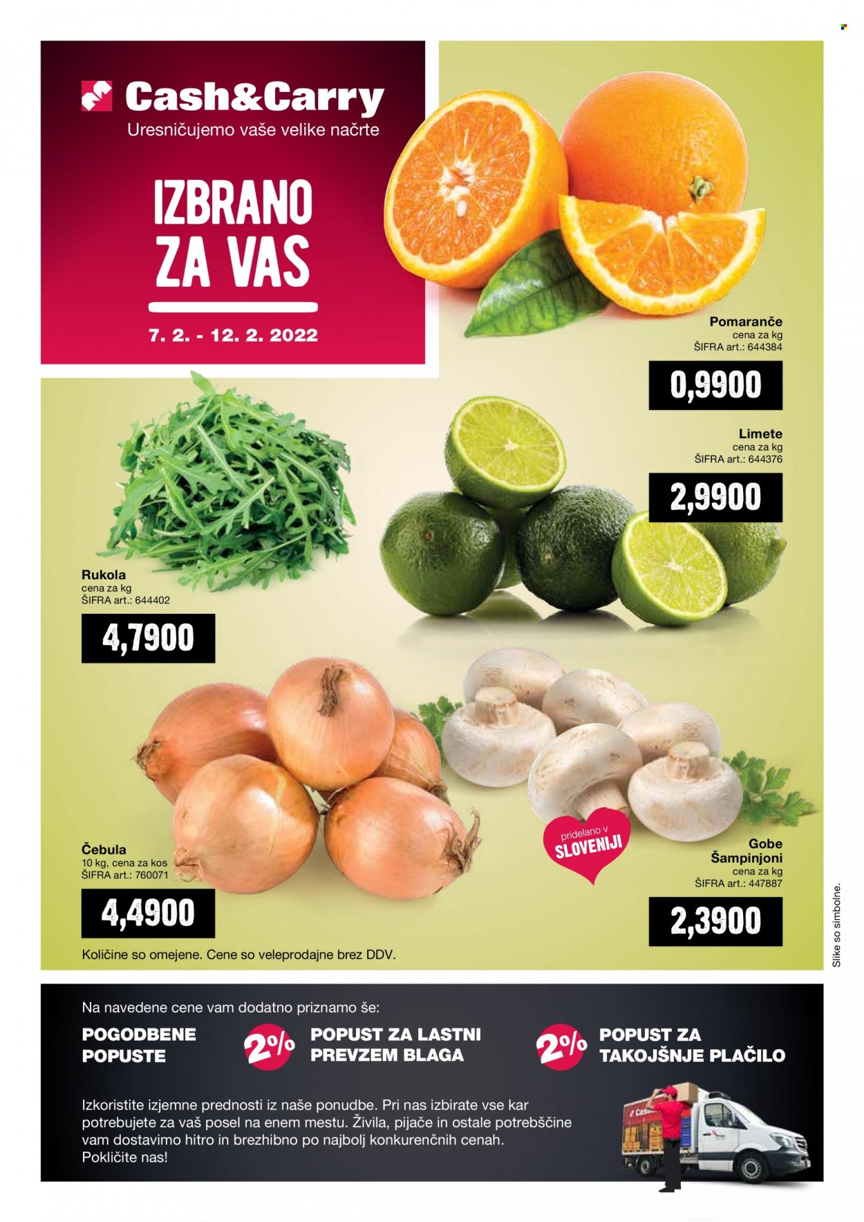 Mercator Cash & Carry katalog - 7.2.2022 - 12.2.2022. Stran 1