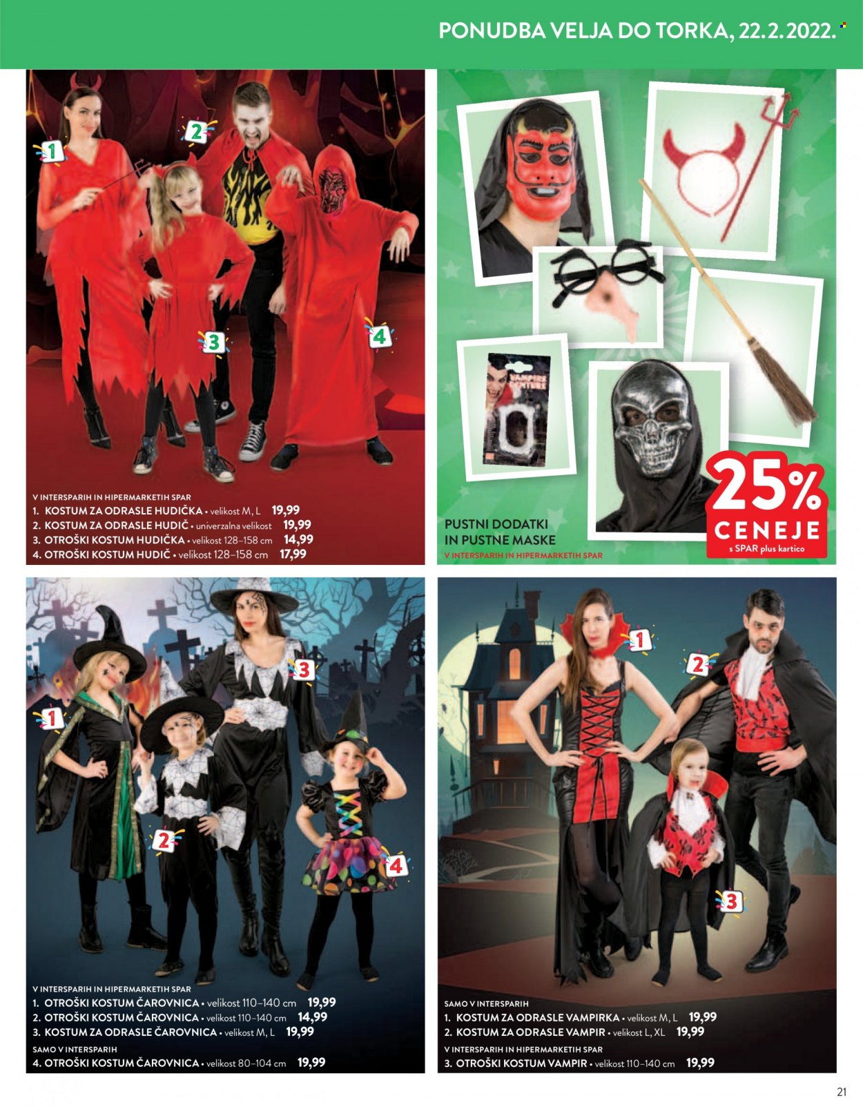 SPAR katalog - 9.2.2022 - 22.2.2022. Stran 21