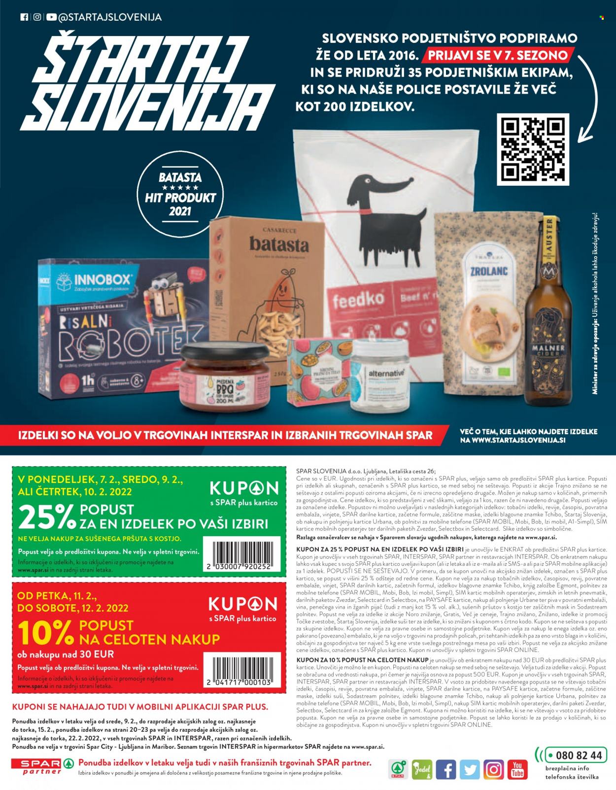 SPAR katalog - 9.2.2022 - 22.2.2022. Stran 24