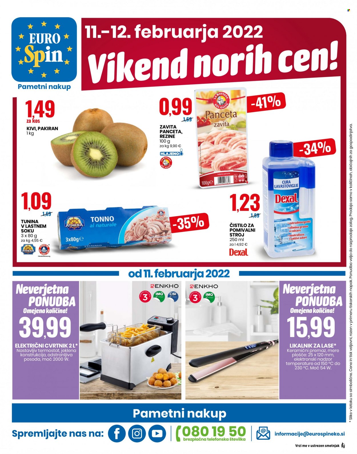 EuroSpin katalog - 10.2.2022 - 16.2.2022. Stran 12