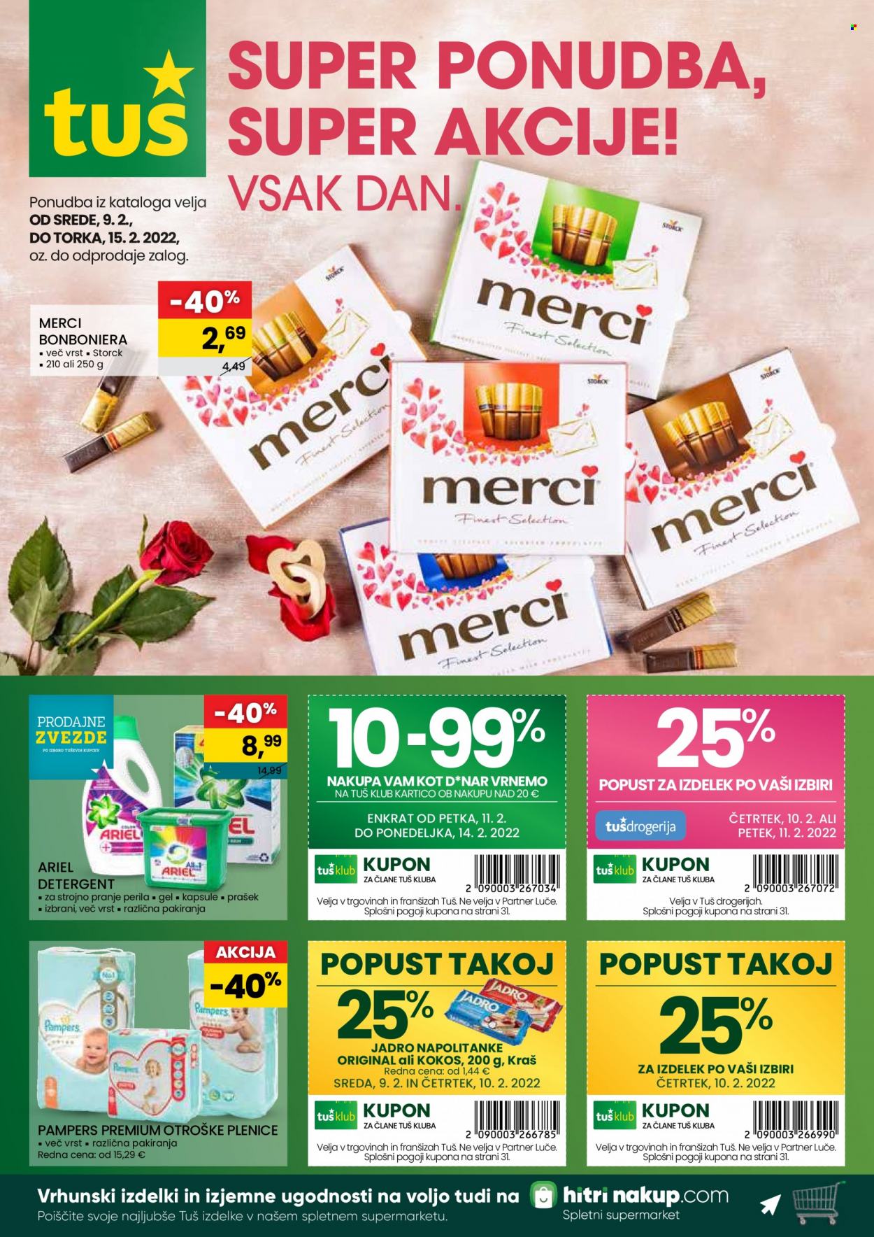 Tuš katalog - 9.2.2022 - 15.2.2022. Stran 1