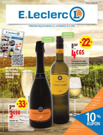 E.Leclerc katalog - 09.02.2022 - 19.02.2022.