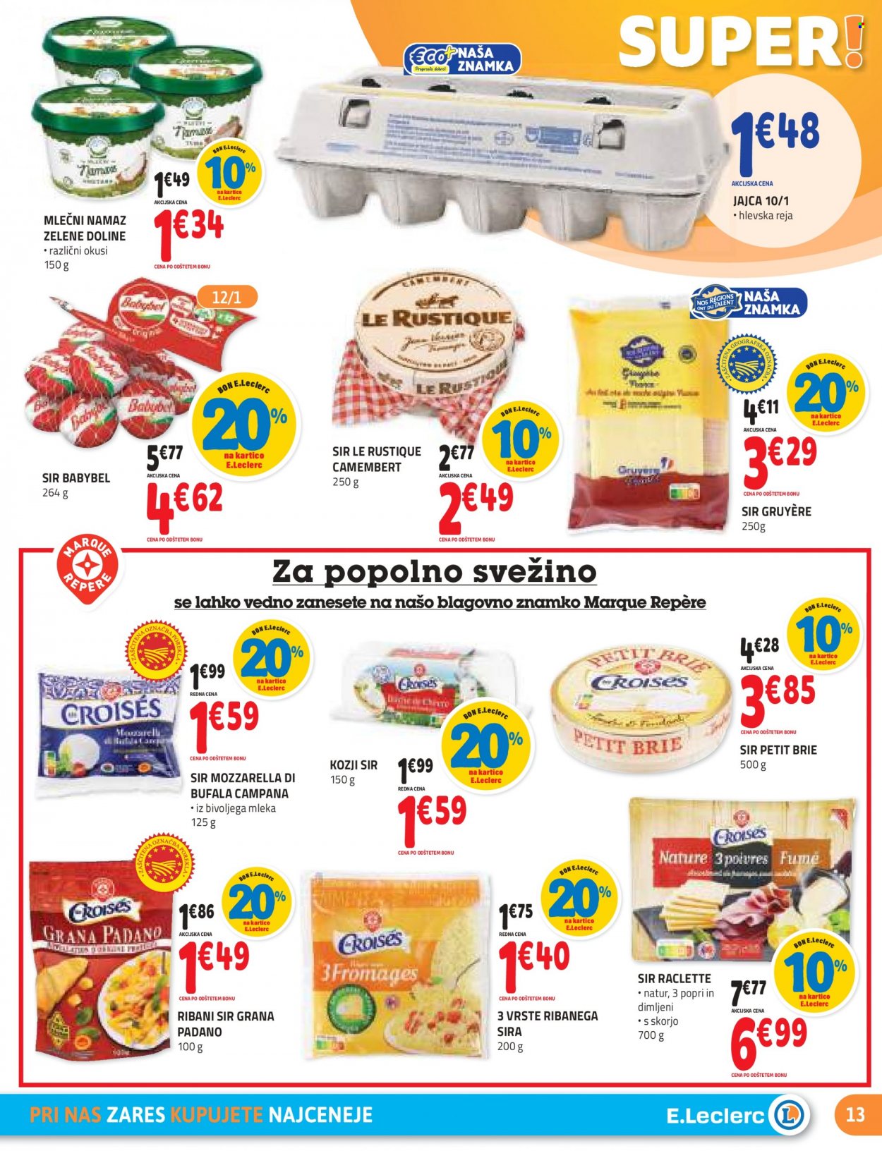 E.Leclerc katalog - 9.2.2022 - 19.2.2022. Stran 13