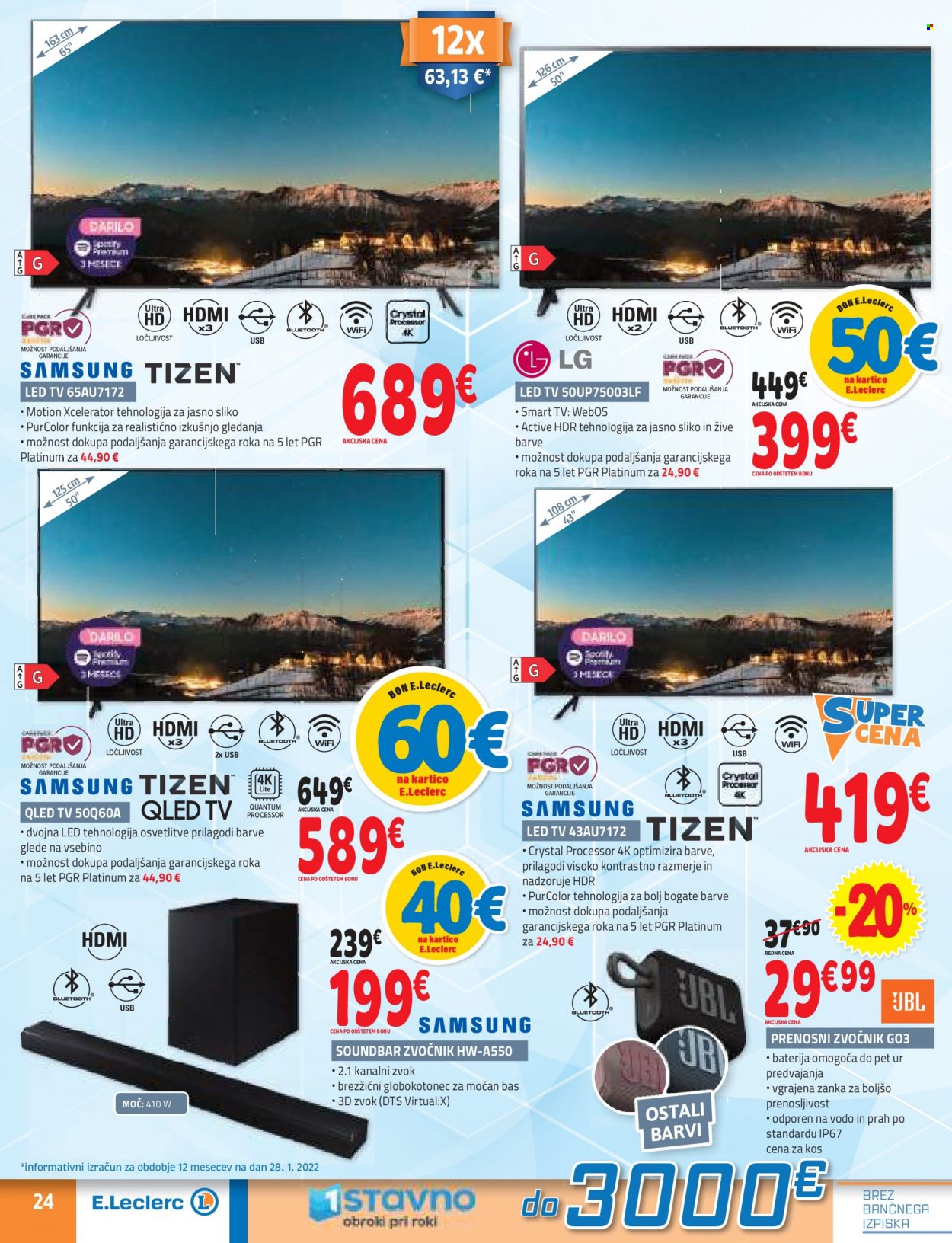 E.Leclerc katalog - 9.2.2022 - 19.2.2022. Stran 24