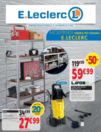 E.Leclerc katalog - 09.02.2022 - 19.02.2022.