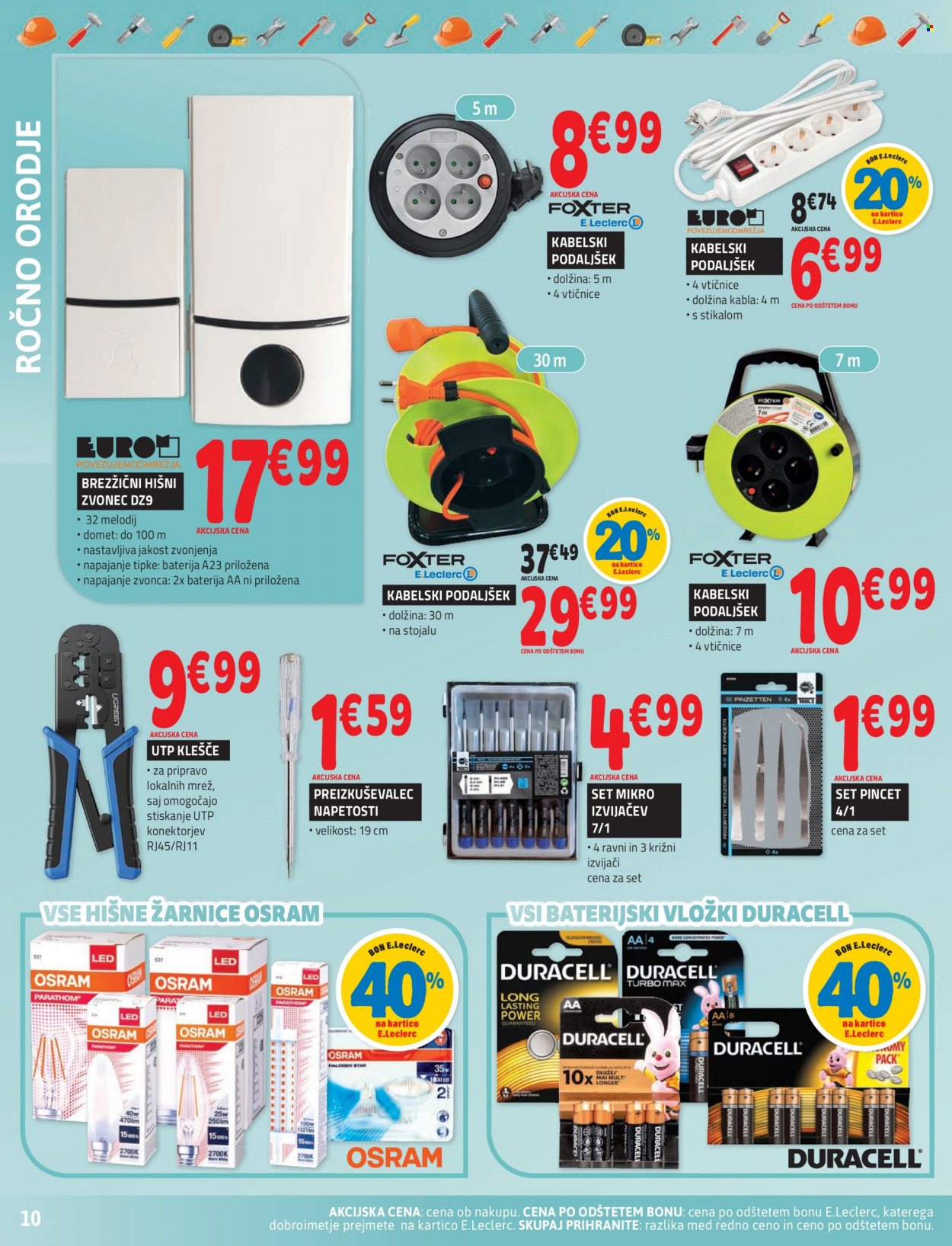 E.Leclerc katalog - 9.2.2022 - 19.2.2022. Stran 10