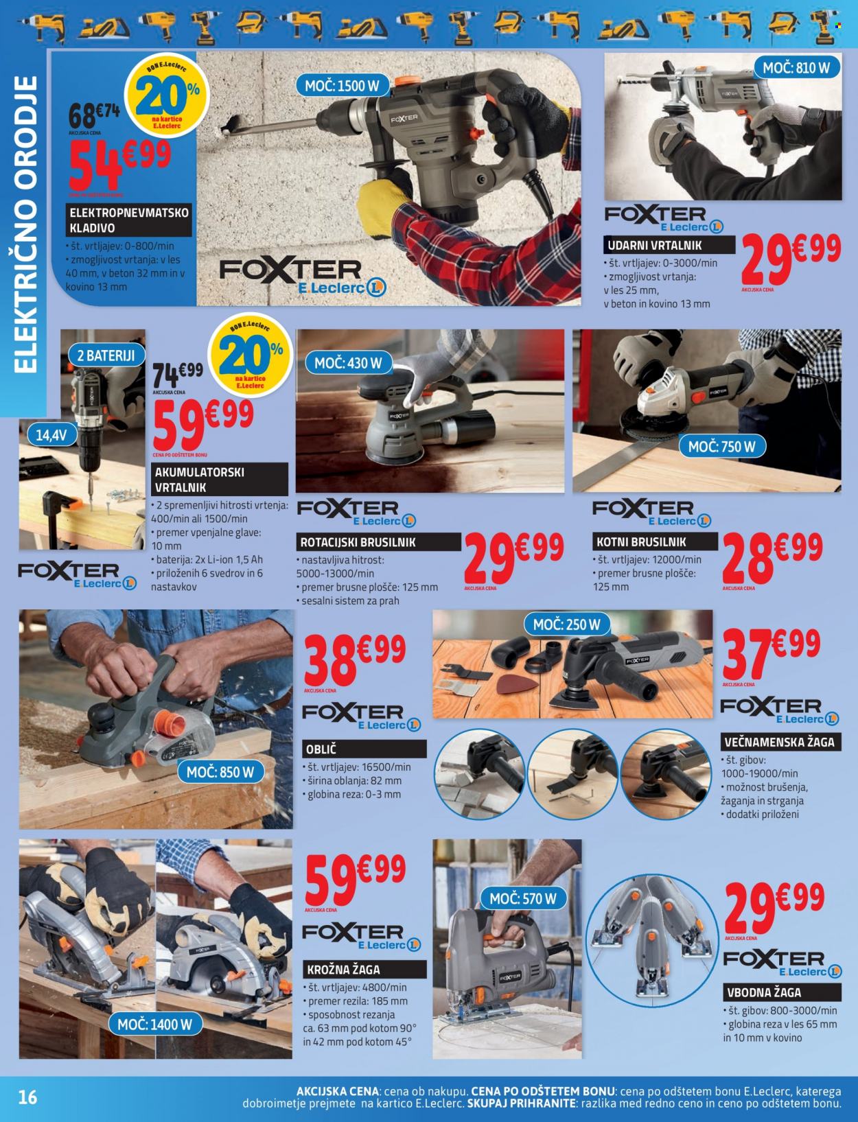 E.Leclerc katalog - 9.2.2022 - 19.2.2022. Stran 16