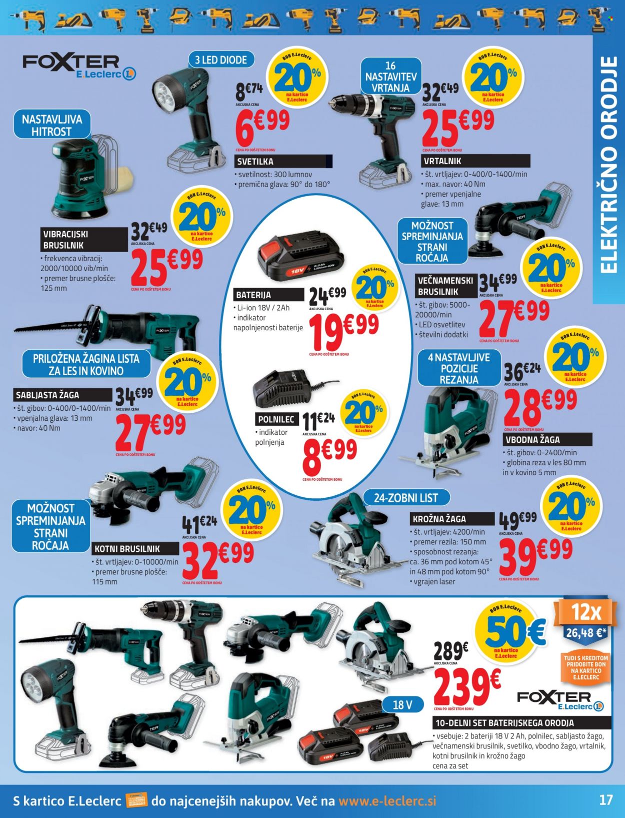 E.Leclerc katalog - 9.2.2022 - 19.2.2022. Stran 17