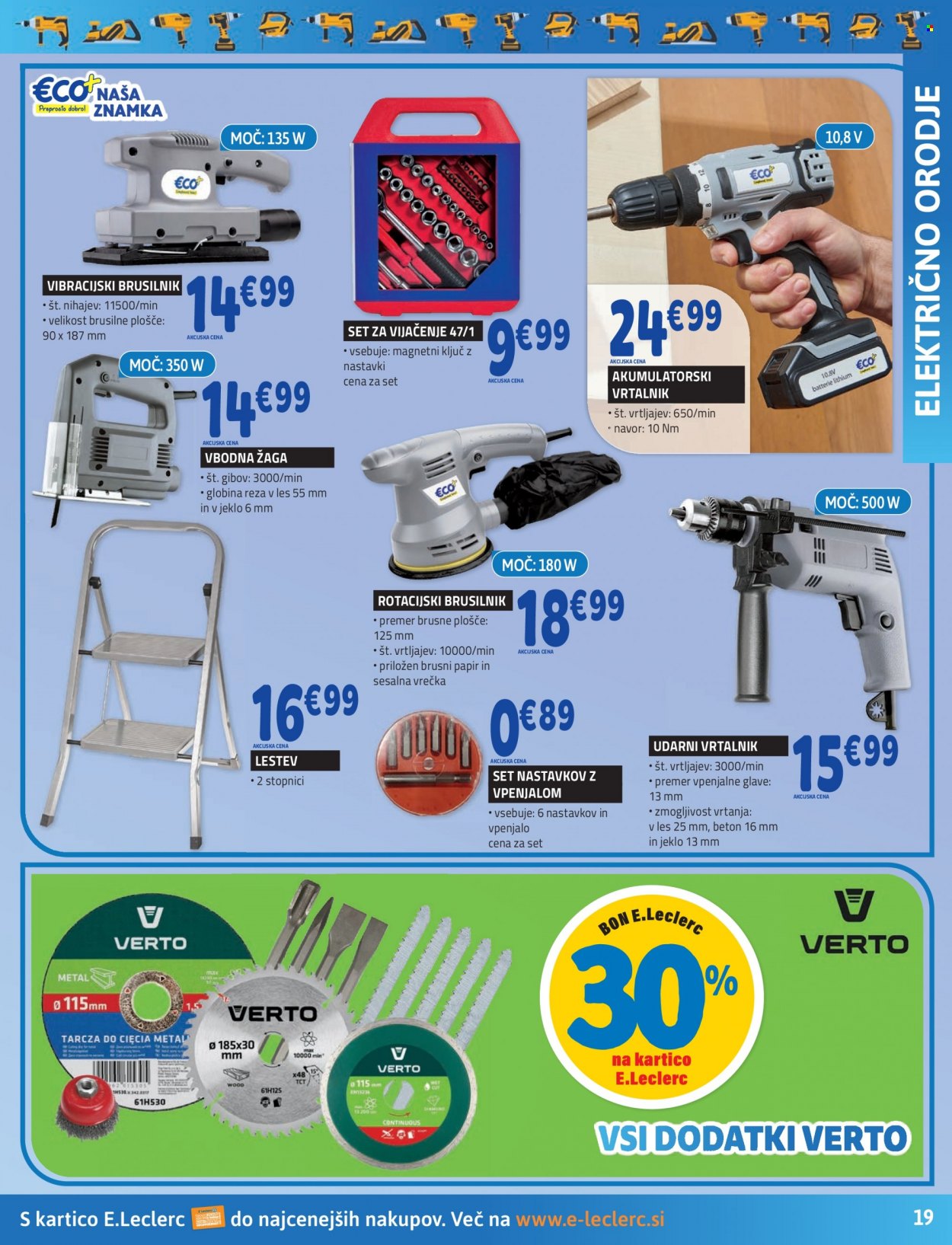 E.Leclerc katalog - 9.2.2022 - 19.2.2022. Stran 19