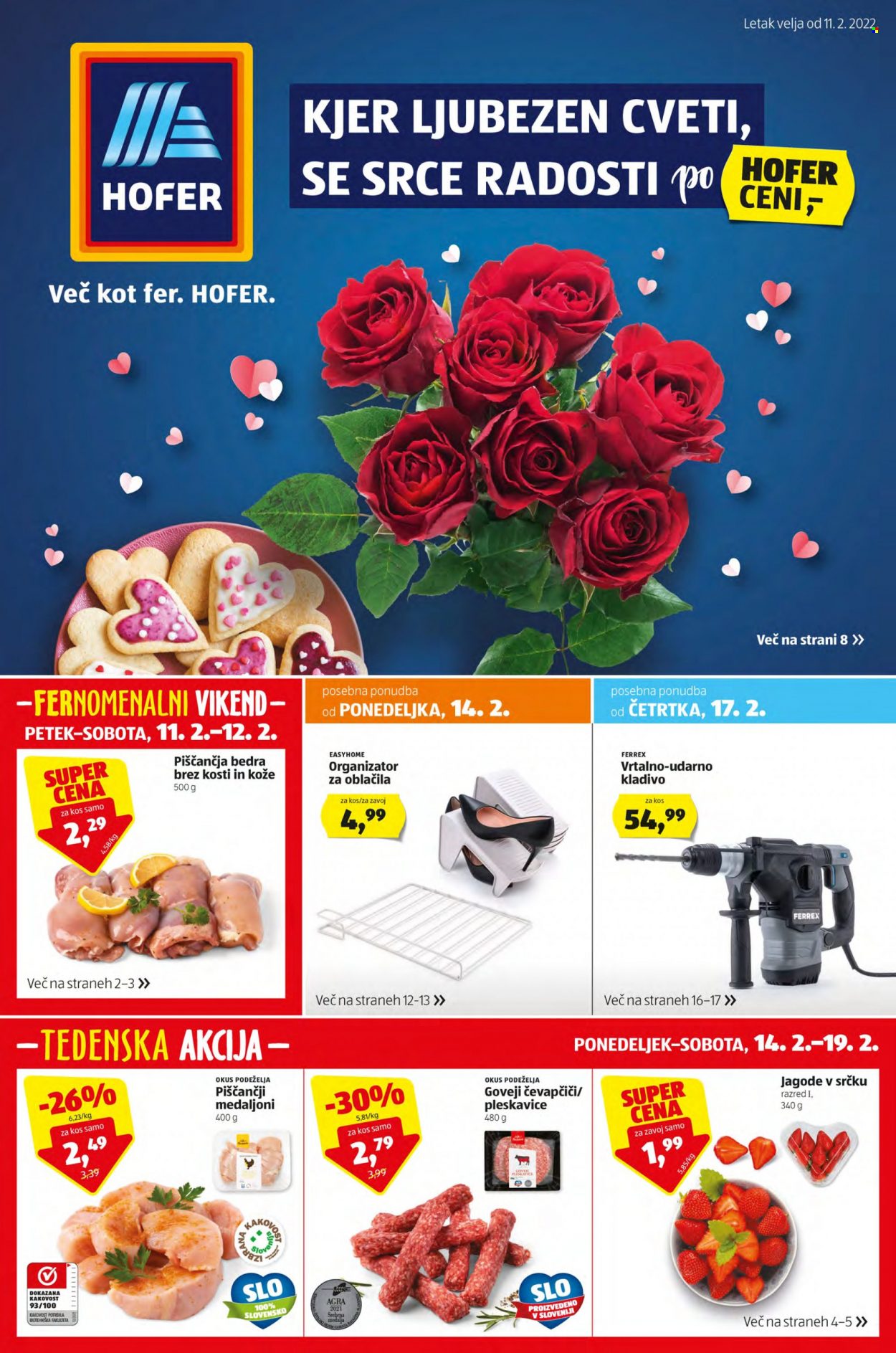 Hofer katalog - 11.2.2022 - 19.2.2022. Stran 1