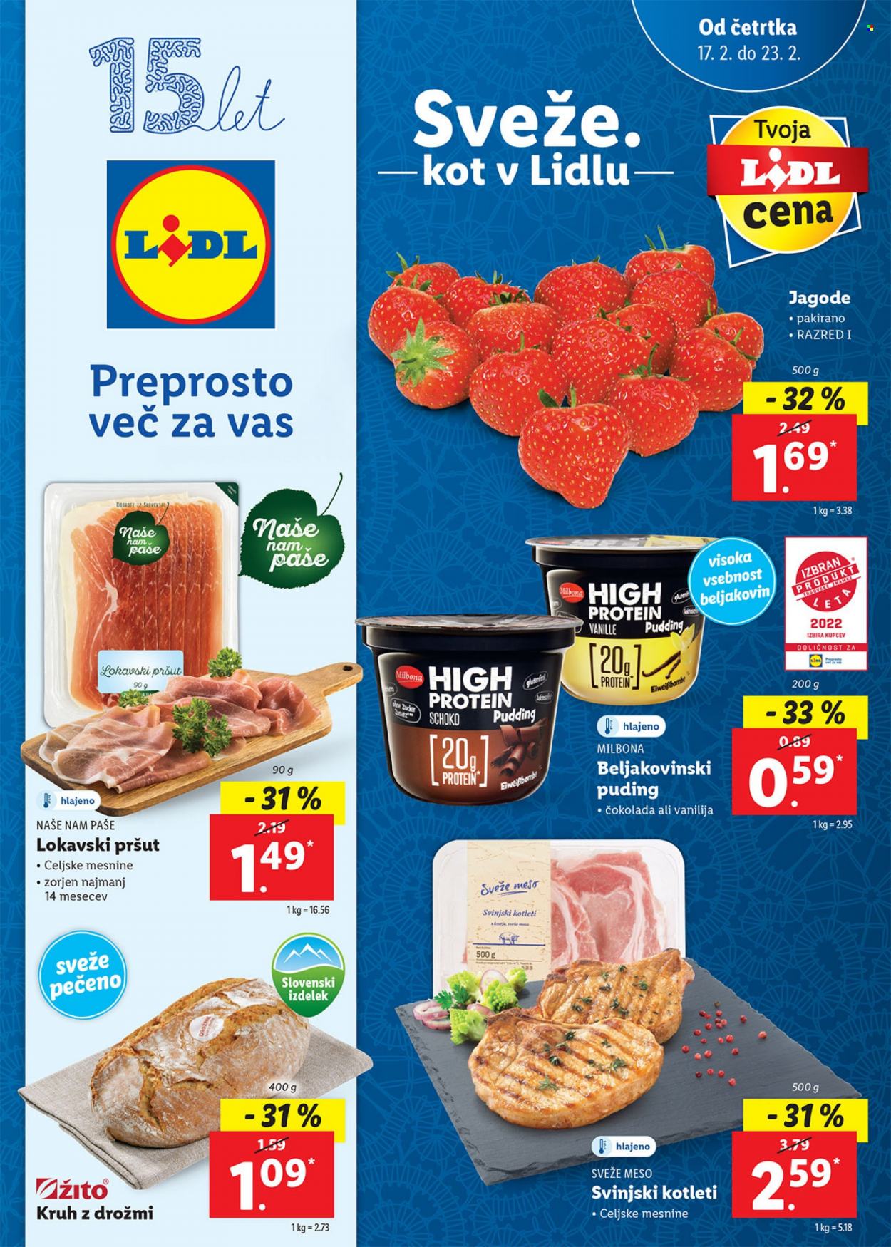 Lidl katalog - 17.2.2022 - 27.2.2022. Stran 1