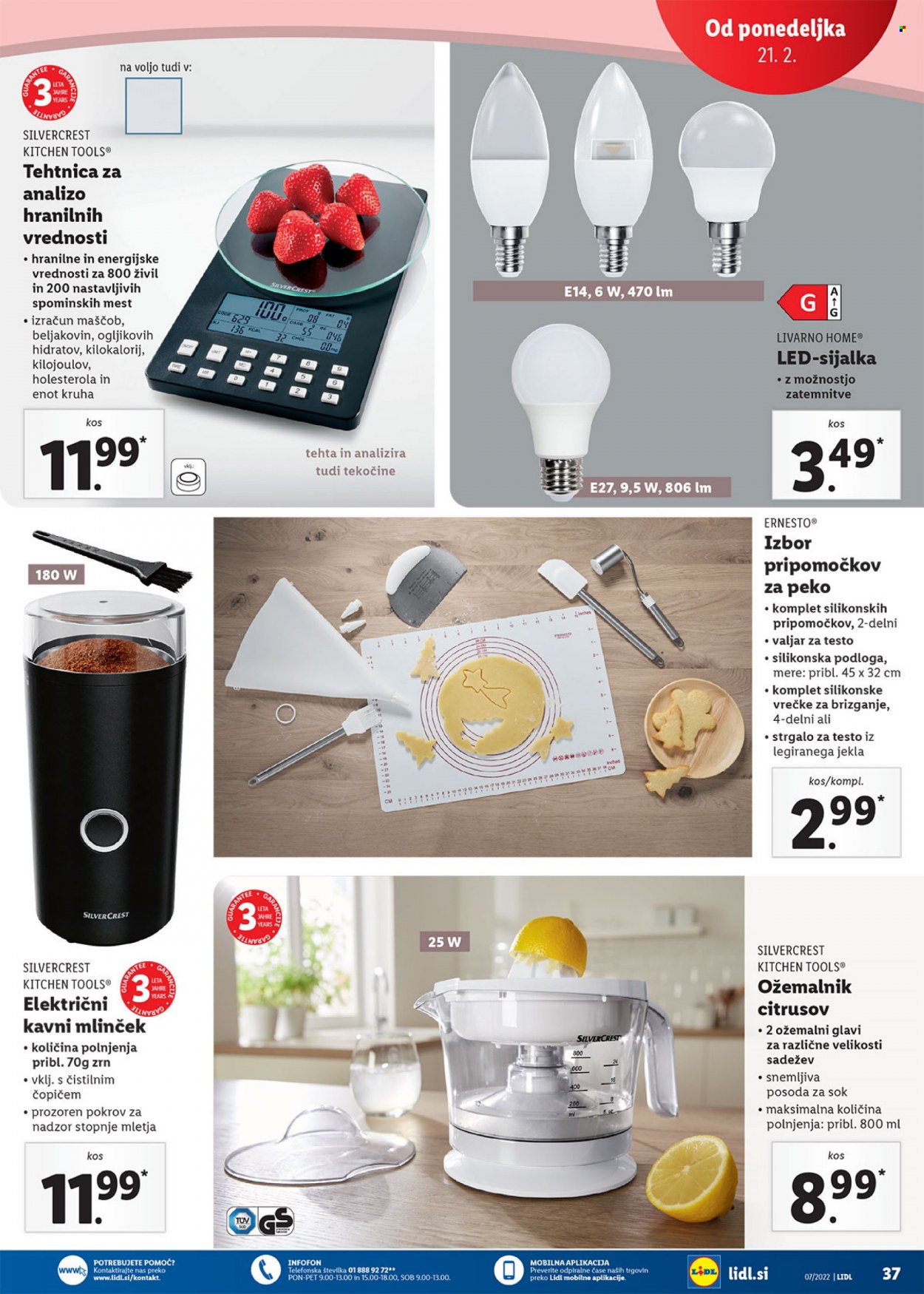 Lidl katalog - 17.2.2022 - 27.2.2022. Stran 39