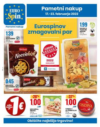 EuroSpin katalog - 17.02.2022 - 23.02.2022.