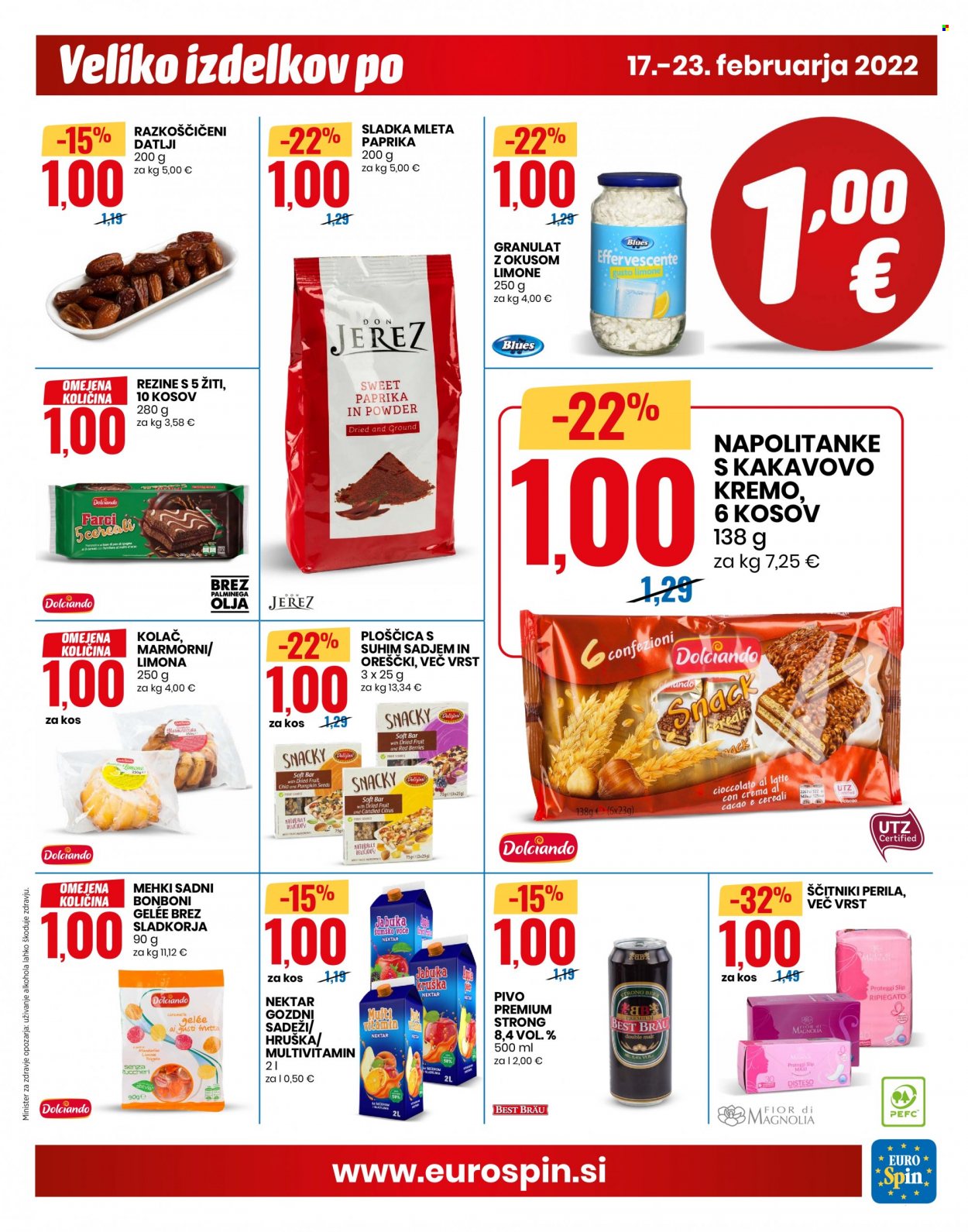 EuroSpin katalog - 17.2.2022 - 23.2.2022. Stran 5