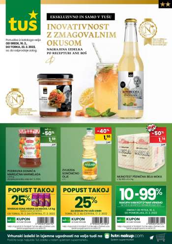 Tuš katalog - 16.02.2022 - 22.02.2022.