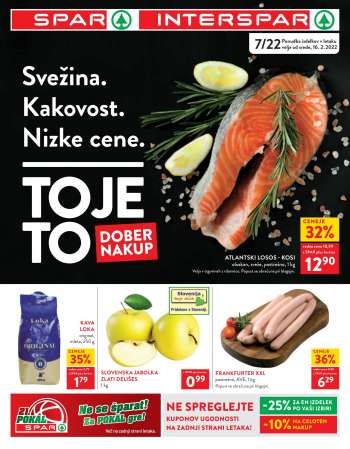 SPAR katalog - 16.02.2022 - 22.02.2022.