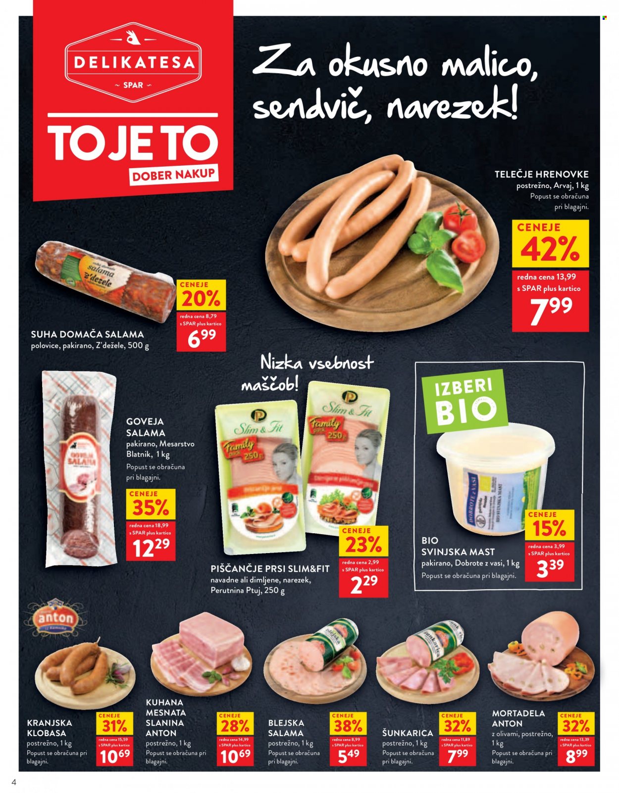 SPAR katalog - 16.2.2022 - 22.2.2022. Stran 4