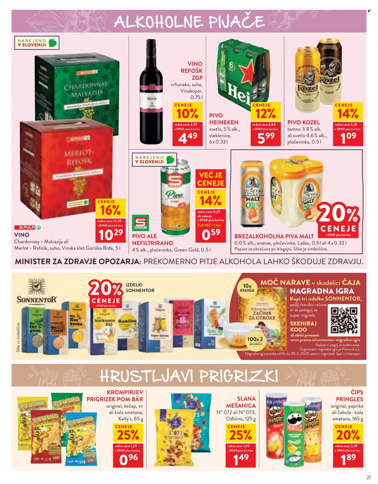 SPAR katalog - 16.2.2022 - 22.2.2022. Stran 21