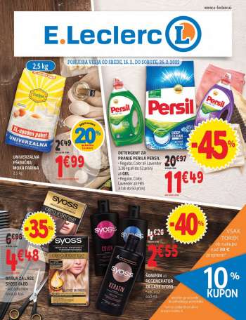 E.Leclerc katalog - 16.02.2022 - 26.02.2022.