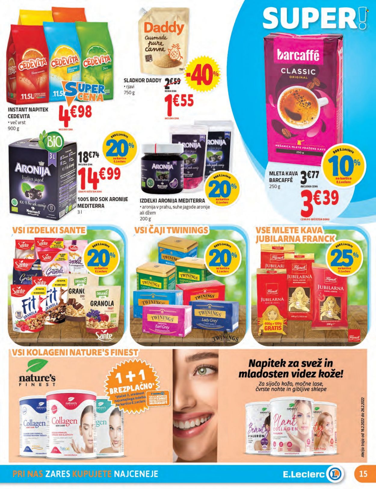 E.Leclerc katalog - 16.2.2022 - 26.2.2022. Stran 15