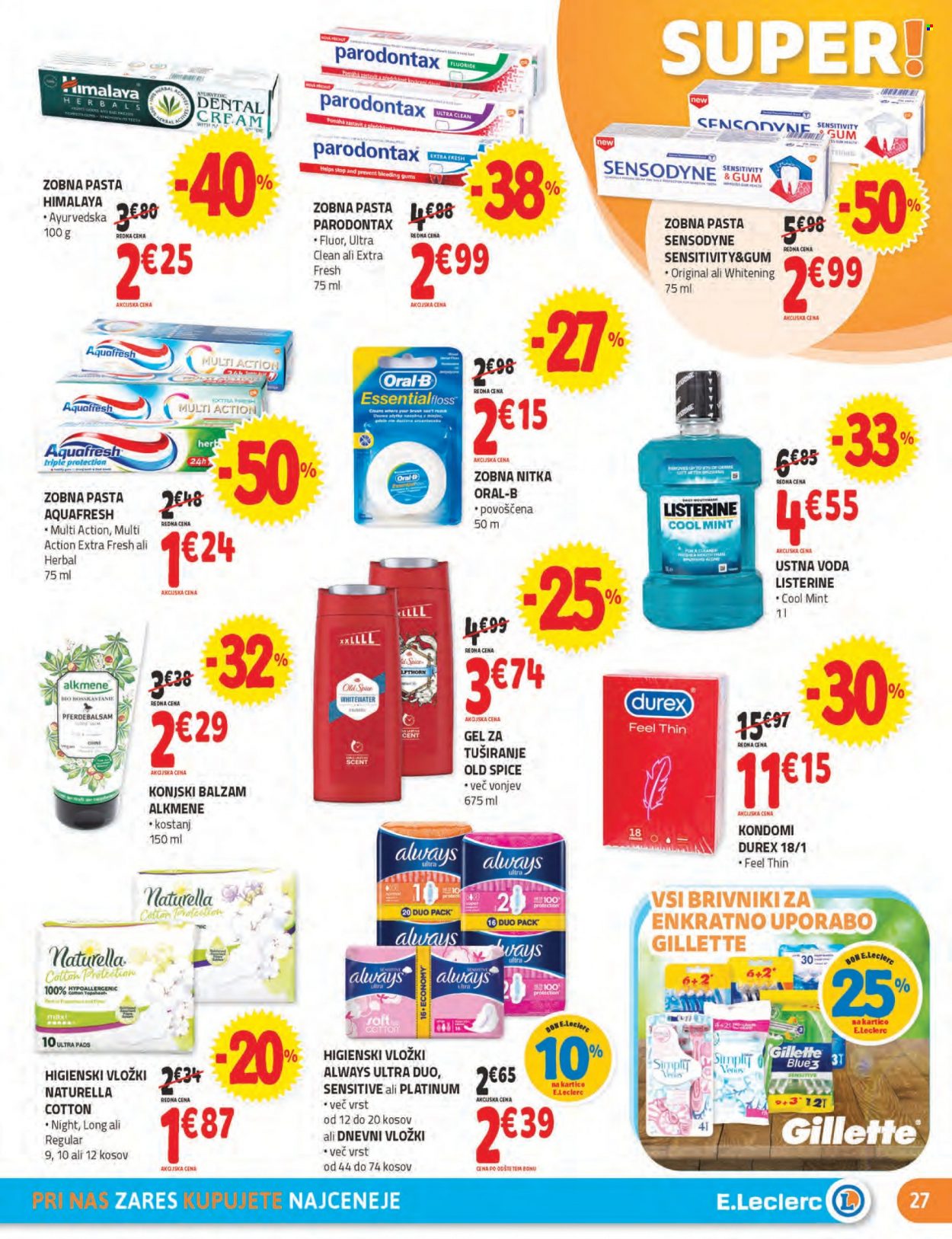 E.Leclerc katalog - 16.2.2022 - 26.2.2022. Stran 27