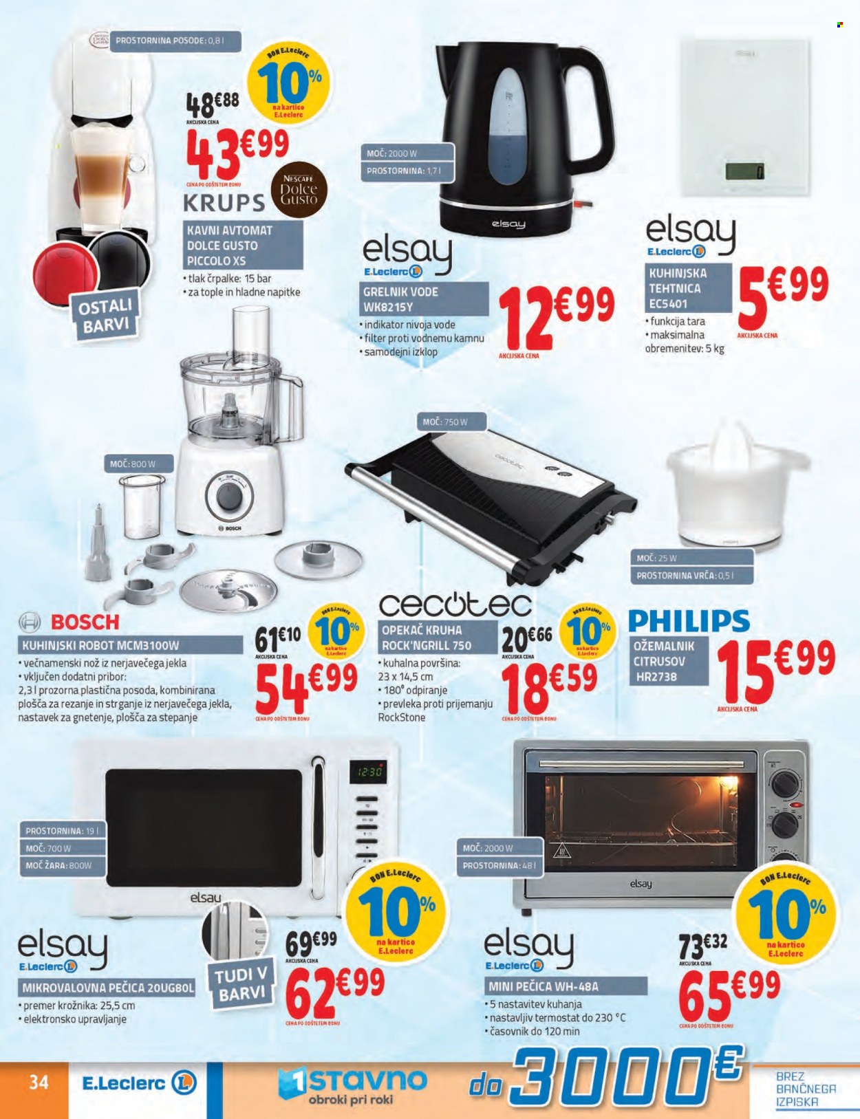 E.Leclerc katalog - 16.2.2022 - 26.2.2022. Stran 34