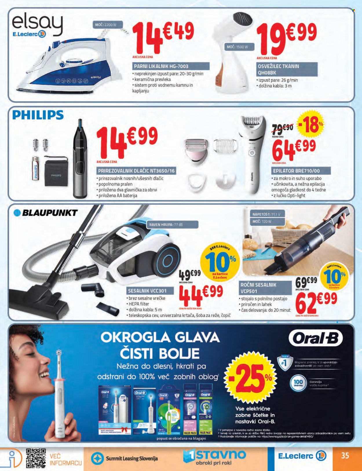 E.Leclerc katalog - 16.2.2022 - 26.2.2022. Stran 35