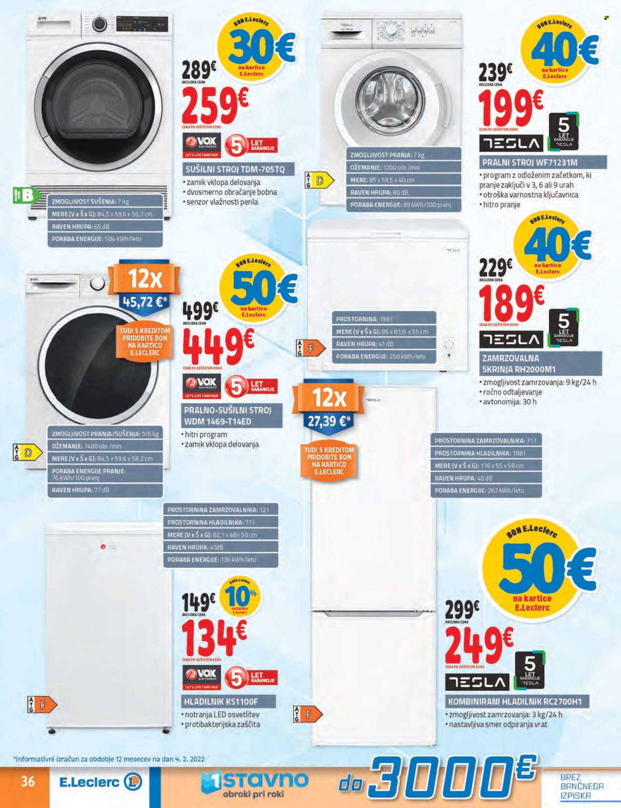 E.Leclerc katalog - 16.2.2022 - 26.2.2022. Stran 36
